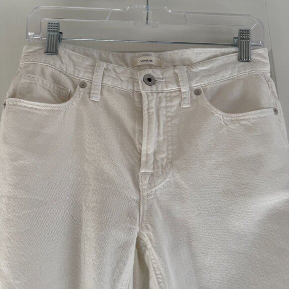 Vince Tomboy Jeans - Size 26 - White - Picture 3 of 5